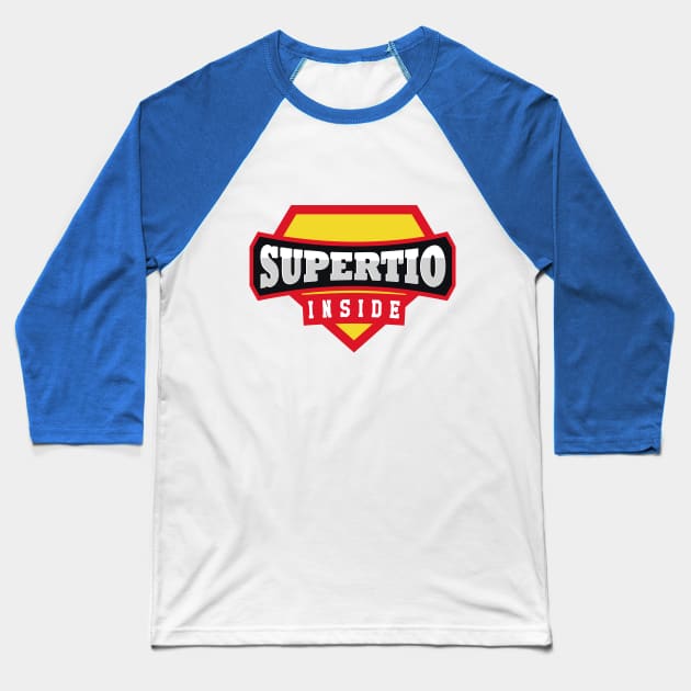 Super Tio Spanish Uncle Superhero Camisa T-shirt Cute Gift Baseball T-Shirt by geekandgamerstore